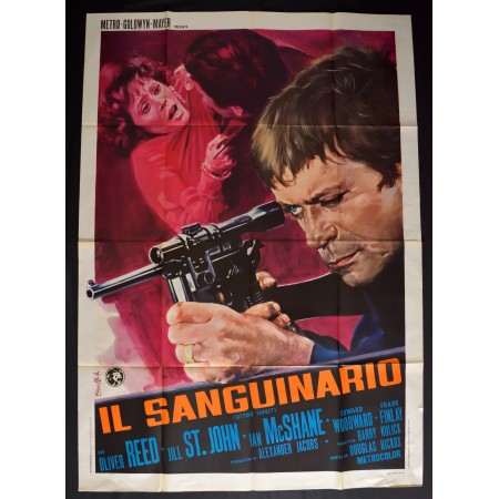 manifesto IL SANGUINARIO oliver reed mc shane woodward finlay hickox dougl A225