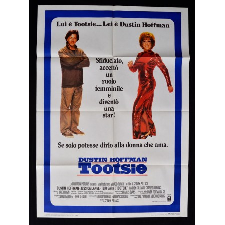 manifesto TOOTSIE dustin hoffman jessica lange teri garr A292