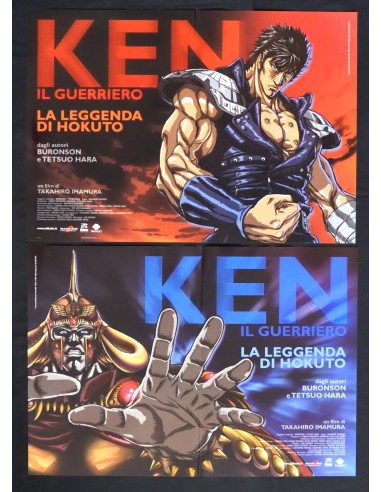 fotobuste KEN IL GUERRIERO LA LEGGENDA DI HOKUTO anime manga kenshiro F255