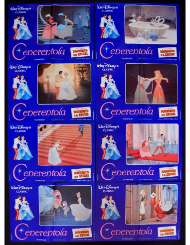 fotobuste CENERENTOLA cinderella Walt Disney Animazione fiaba ballo favola F255