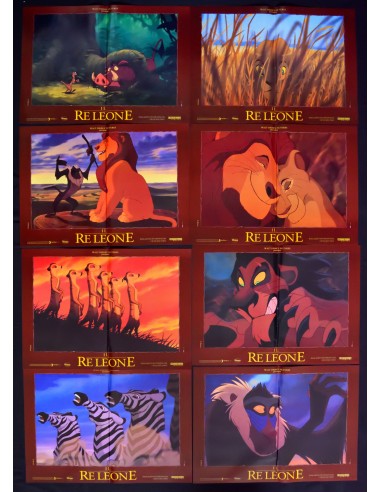 fotobuste IL RE LEONE Disney The Lion King Animazione Cartoon Africa F261