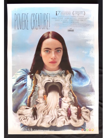 manifesto 70x100 POVERE CREATURE Poor Things Yorgos Lanthimos stone W66