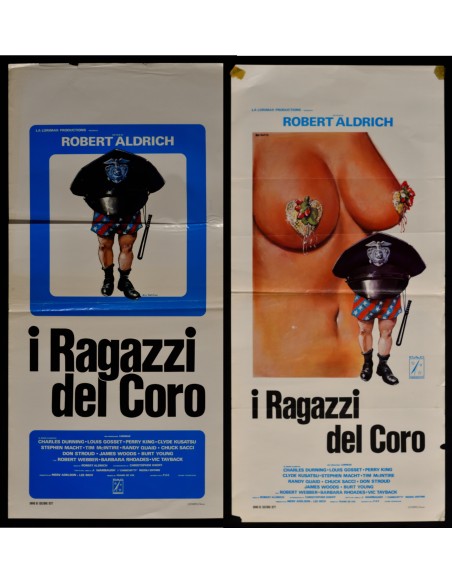 2 locandine I RAGAZZI DEL CORO robert aldrich durning gosset B240