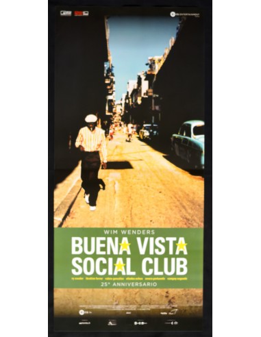 locandina BUENA VISTA SOCIAL CLUB Wenders Cooder Ferrer Ochoa Cuba B240