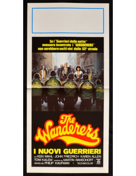 locandina THE WANDERERS i guerrieri della notte ken wahl kaufman B243