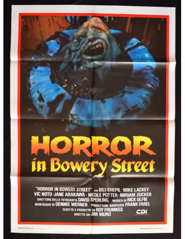 manifesto HORROR IN BOWERY STREET bill chepil lackey arakawa muro A323