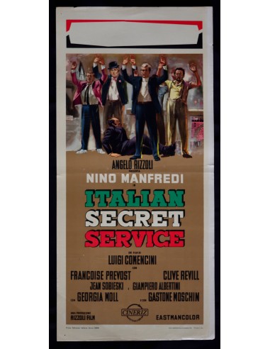 locandina ITALIAN SECRET SERVICE nino manfredi luigi comencini B281