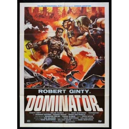 manifesto DOMINATOR Exterminator II 1984 Robert Ginty Buntzman Symeoni  A10