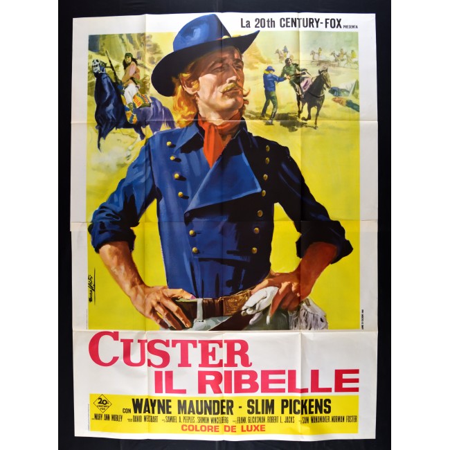 manifesto CUSTER IL RIBELLE maunder wayne slim pickens mobley A274